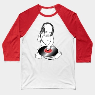 Baby dj white colour bg Baseball T-Shirt